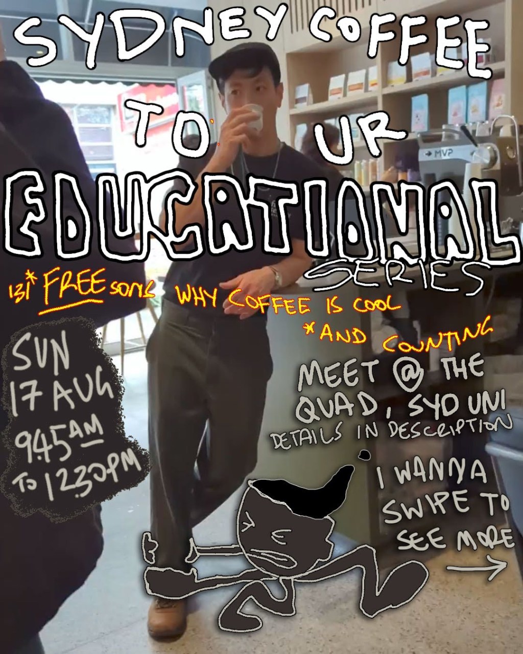 What is Coffee? Tour 15 – Sun 17&nbsp;Aug